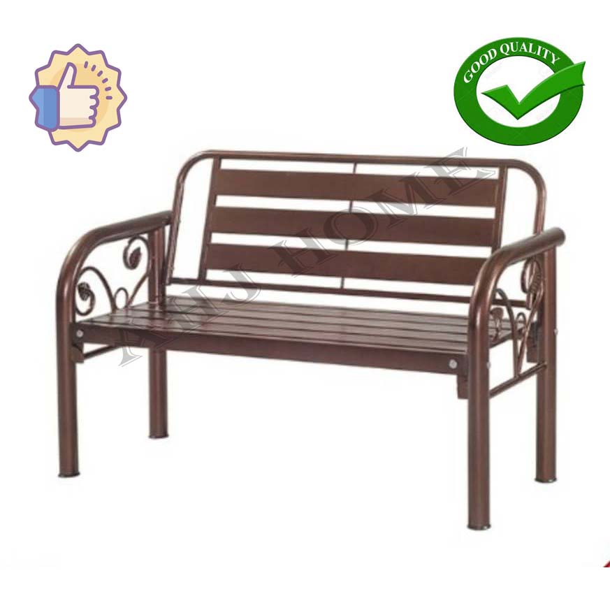 Metal Long Bench Chair