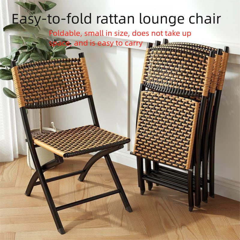 Waterproof Foldable Wicker Garden Chair