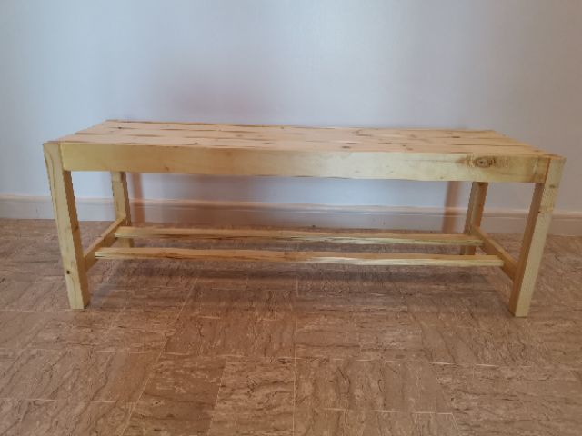 4FT Solid Wooden Bench Chair