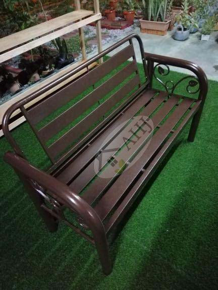 Metal Long Bench Chair