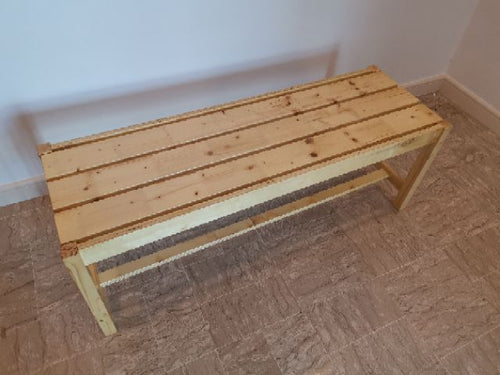 4FT Solid Wooden Bench Chair