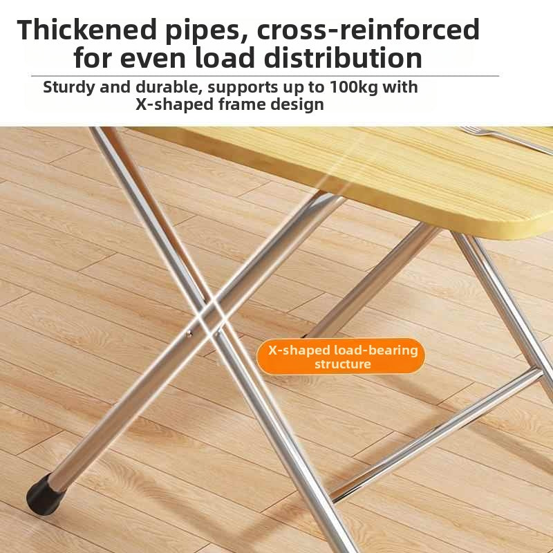 Portable Rectangular Folding Table