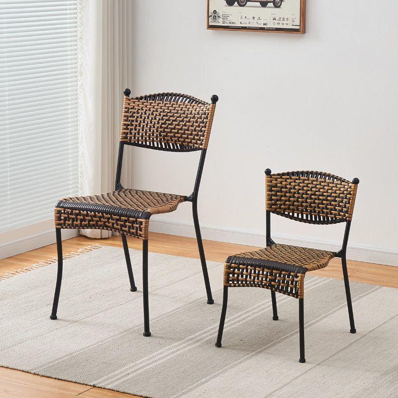 Handcrafted Outdoor Leisure Wicker Chairs