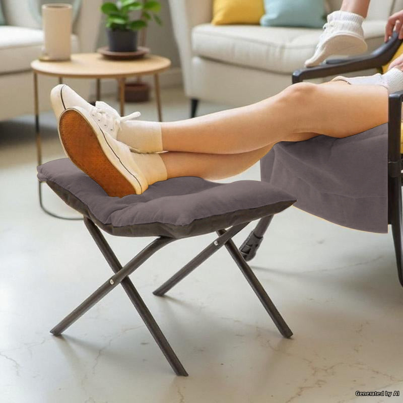 Foldable Foot Rest Desk Underfoot Stool