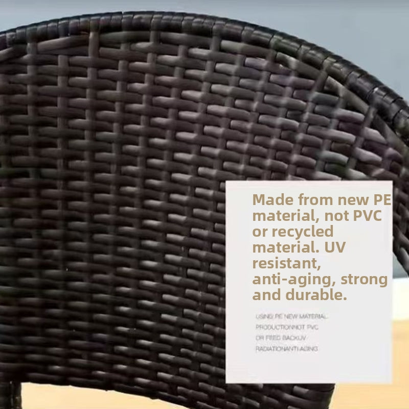 Single Outdoor Wicker Chair