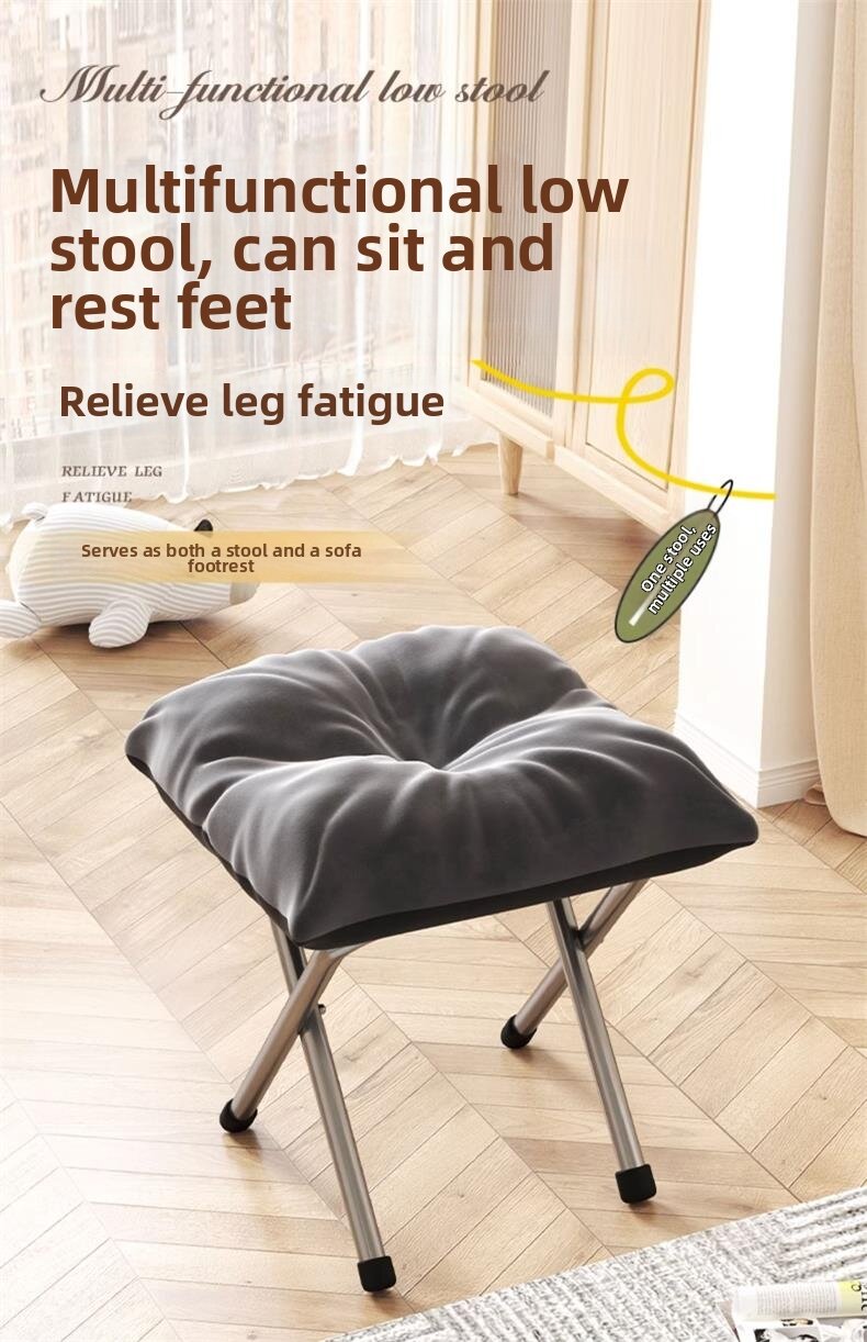 Foldable Foot Rest Desk Underfoot Stool