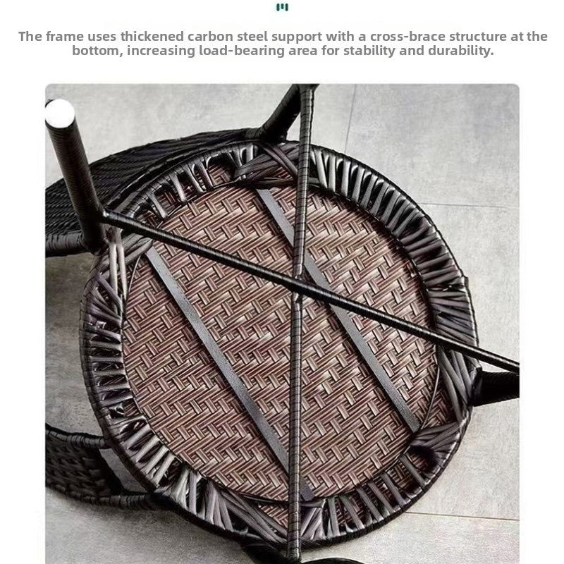 Single Outdoor Wicker Chair