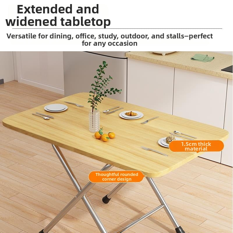 Portable Rectangular Folding Table
