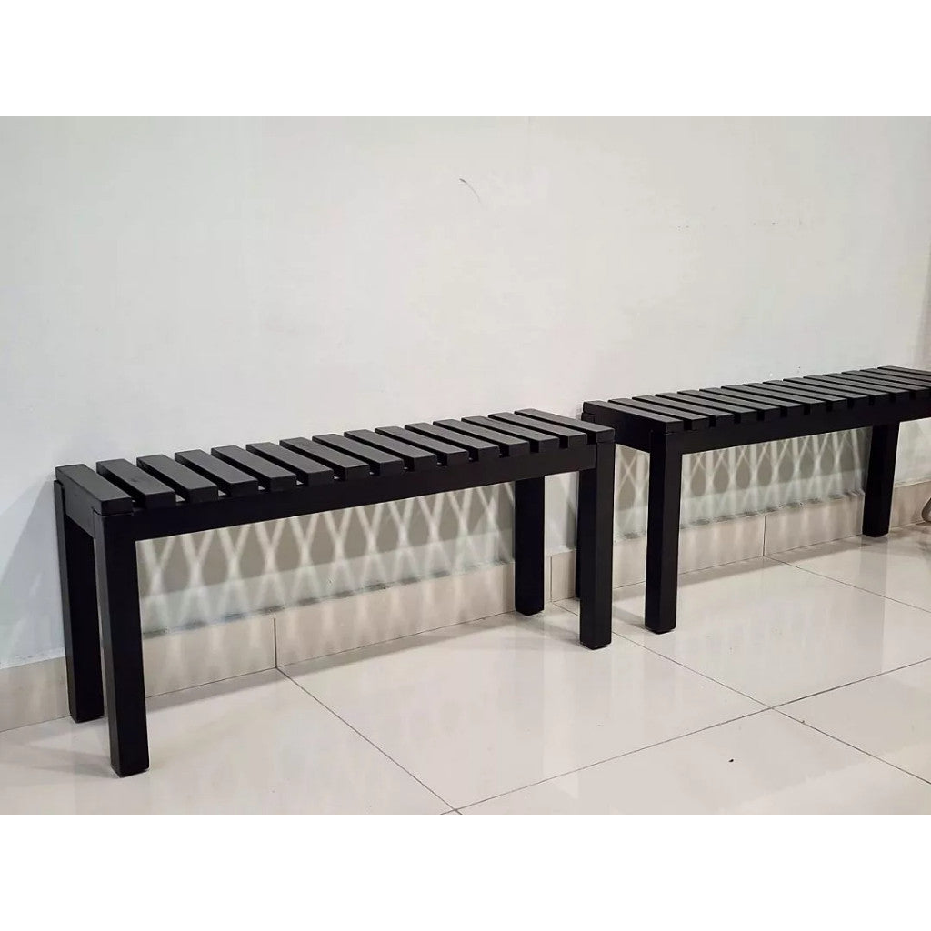 Waterproof Solid Wood Shoe Bench