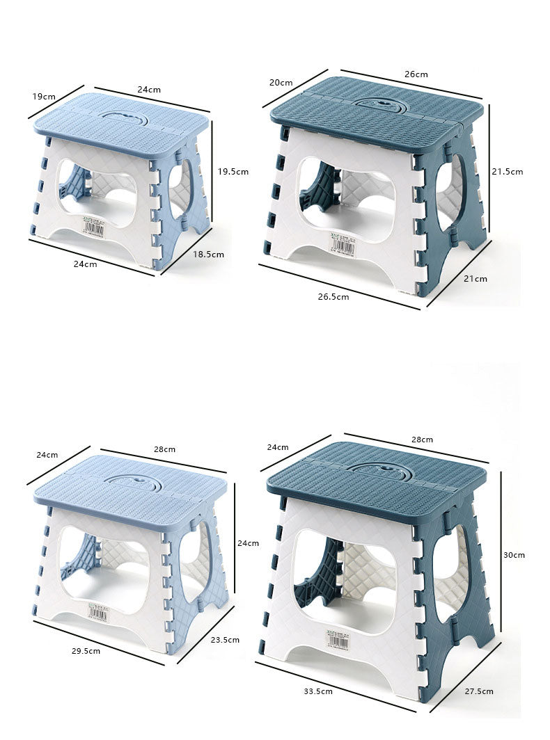 Portable Plastic Folding Stool