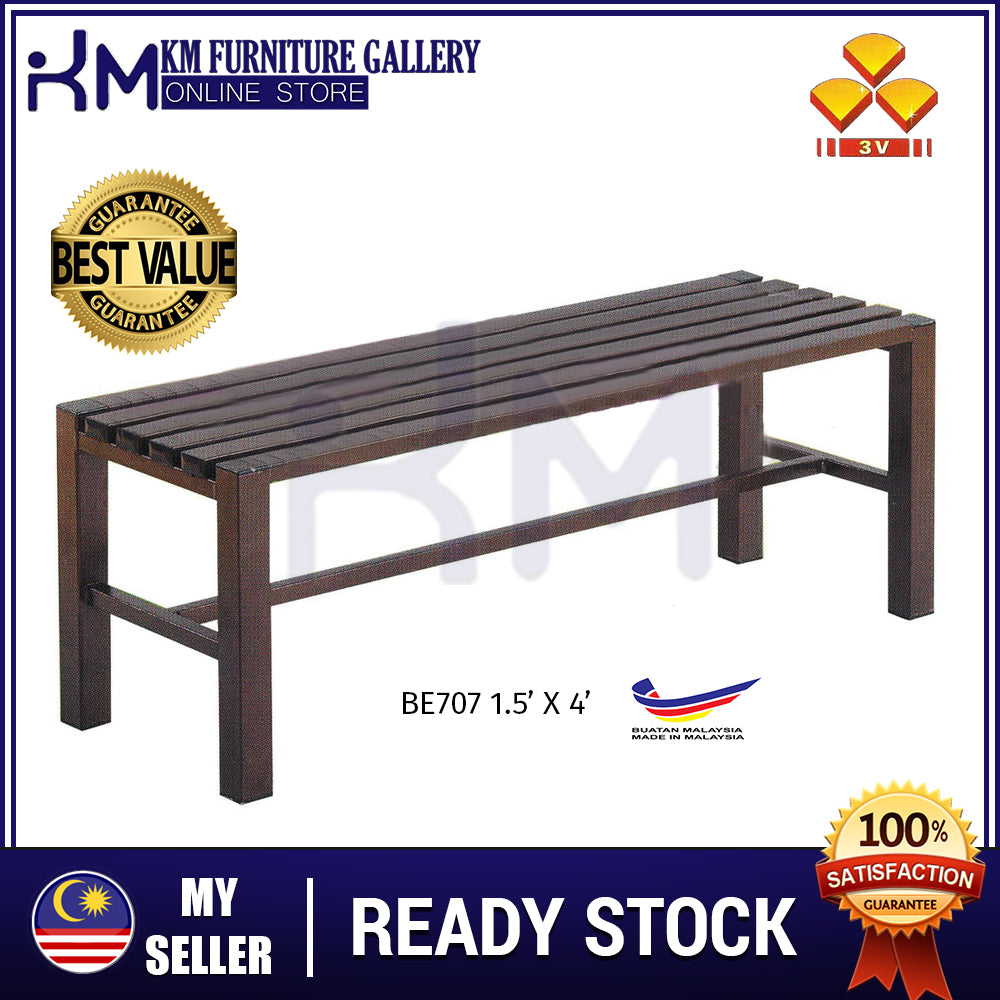 Multi Purpose Solid Long Bench Chair